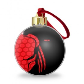 Ёлочный шар с принтом Хищник | Predator # в городе Новоалтайск, Пластик | Диаметр: 77 мм | 90 е | predator | алфи аллен | апгрейд | взгляд | воители | клыки | монстр | монстры | оливия манн | предатор | пришелец | против чужого | существо | фантастика | фантастический фильм | фильм | фэнтези