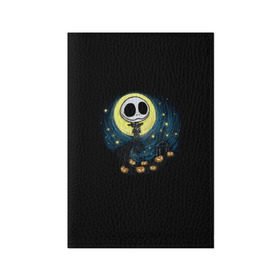 Обложка для паспорта матовая кожа с принтом The Nightmare Before Christmas в городе Новоалтайск, натуральная матовая кожа | размер 19,3 х 13,7 см; прозрачные пластиковые крепления | before | burton | christmas | horror | jack skellington | nightmare | tim | timothy | walter | бёртон | джек | перед | рождеством | скеллингтон | тим | тимоти | ужастик | ужасы | уолтер