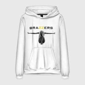 Мужская толстовка 3D с принтом BRAZZERS в городе Новоалтайск, 100% полиэстер | двухслойный капюшон со шнурком для регулировки, мягкие манжеты на рукавах и по низу толстовки, спереди карман-кенгуру с мягким внутренним слоем. | brazzers | верховный | графика | девушка | девушки | дом | изображение | картинка | красивая | круто | лучший | любовь | мода | молодёжная | рисунок | силуэт | современная | стиль | студия | творчество