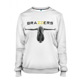 Женский свитшот 3D с принтом BRAZZERS в городе Новоалтайск, 100% полиэстер с мягким внутренним слоем | круглый вырез горловины, мягкая резинка на манжетах и поясе, свободная посадка по фигуре | brazzers | верховный | графика | девушка | девушки | дом | изображение | картинка | красивая | круто | лучший | любовь | мода | молодёжная | рисунок | силуэт | современная | стиль | студия | творчество