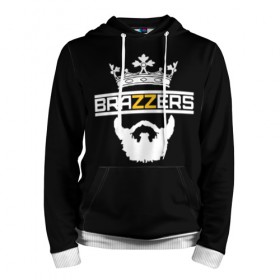 Мужская толстовка 3D с принтом BRAZZERS в городе Новоалтайск, 100% полиэстер | двухслойный капюшон со шнурком для регулировки, мягкие манжеты на рукавах и по низу толстовки, спереди карман-кенгуру с мягким внутренним слоем. | brazzers | верховный | графика | девушка | девушки | дом | изображение | картинка | красивая | круто | лучший | любовь | мода | молодёжная | рисунок | силуэт | современная | стиль | студия | творчество