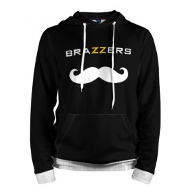Мужская толстовка 3D с принтом BRAZZERS в городе Новоалтайск, 100% полиэстер | двухслойный капюшон со шнурком для регулировки, мягкие манжеты на рукавах и по низу толстовки, спереди карман-кенгуру с мягким внутренним слоем. | brazzers | верховный | графика | девушка | девушки | дом | изображение | картинка | красивая | круто | лучший | любовь | мода | молодёжная | рисунок | силуэт | современная | стиль | студия | творче