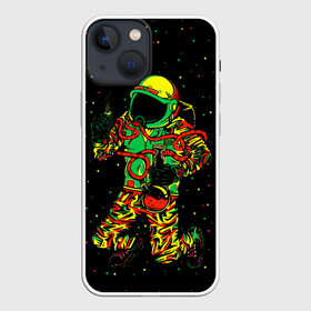 Чехол для iPhone 13 mini с принтом Космонавт с кальяном в городе Новоалтайск,  |  | Тематика изображения на принте: бесконечность | верховный | вселенная | графика | день | звёзды | изображение | картинка | кос | космонавт | космос | круто | лучший | мода | молодёжная | небо | поп арт | праздник | рисунок | сказка