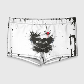 Мужские купальные плавки 3D с принтом Kaneki Ken (Tokyo Ghoul) #1 в городе Новоалтайск, Полиэстер 85%, Спандекс 15% |  | Тематика изображения на принте: anime | kaneki ken | tokyo ghoul | аниме | канеки кен | токийский гуль