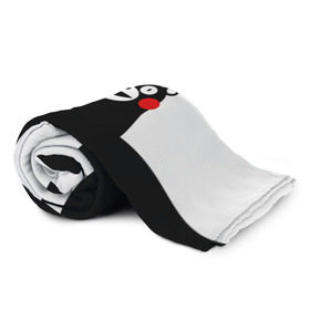 Плед 3D с принтом KUMAMON в городе Новоалтайск, 100% полиэстер | закругленные углы, все края обработаны. Ткань не мнется и не растягивается | japanese | kumamon | kumamoto | аниме | игрушка | кумамон | кумамото сапурайдзу | персонаж | талисман | япония
