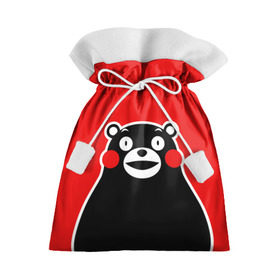 Подарочный 3D мешок с принтом KUMAMON в городе Новоалтайск, 100% полиэстер | Размер: 29*39 см | japanese | kumamon | kumamoto | аниме | игрушка | кумамон | кумамото сапурайдзу | персонаж | талисман | япония