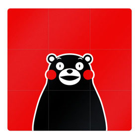 Магнитный плакат 3Х3 с принтом KUMAMON в городе Новоалтайск, Полимерный материал с магнитным слоем | 9 деталей размером 9*9 см | japanese | kumamon | kumamoto | аниме | игрушка | кумамон | кумамото сапурайдзу | персонаж | талисман | япония