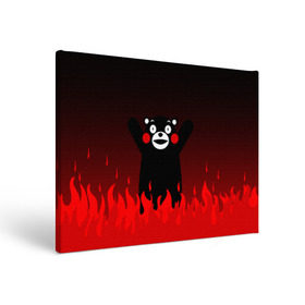 Холст прямоугольный с принтом KUMAMON в городе Новоалтайск, 100% ПВХ |  | japanese | kumamon | kumamoto | аниме | игрушка | кумамон | кумамото сапурайдзу | персонаж | талисман | япония