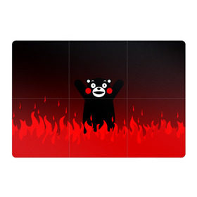 Магнитный плакат 3Х2 с принтом KUMAMON в городе Новоалтайск, Полимерный материал с магнитным слоем | 6 деталей размером 9*9 см | japanese | kumamon | kumamoto | аниме | игрушка | кумамон | кумамото сапурайдзу | персонаж | талисман | япония
