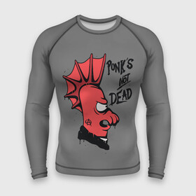 Мужской рашгард 3D с принтом Зойдберг в городе Новоалтайск,  |  | bender | futurama | mult | simpsons | zoidberg | бендер | зойдберг | мульт | мультик | мультфильм | симпсоны | футурама