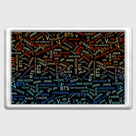 Магнит 45*70 с принтом BTS  в городе Новоалтайск, Пластик | Размер: 78*52 мм; Размер печати: 70*45 | Тематика изображения на принте: bangtan boys | beyond the scene | bts | k pop | music | арэм | ви | джей хоуп | джин | музыка | состав | сюга | чимин | чонгук