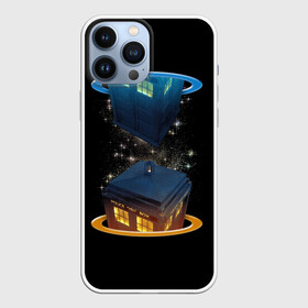 Чехол для iPhone 13 Pro Max с принтом Тардис в Портале в городе Новоалтайск,  |  | Тематика изображения на принте: doctor | game | games | machine | portal | series | tardis | time | who | времени | доктор | игра | игры | кто | машина | портал | сериал | сериалы | тардис