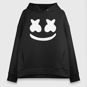 Женское худи Oversize хлопок с принтом Marshmello в городе Новоалтайск, френч-терри — 70% хлопок, 30% полиэстер. Мягкий теплый начес внутри —100% хлопок | боковые карманы, эластичные манжеты и нижняя кромка, капюшон на магнитной кнопке | dj | marshmello | marshmelo | диджей | клубная | клубняк | логотип | маршмелло | маршмеллоу | маршмело | маршмэллоу | музыка | смайлик | улыбка | электронная