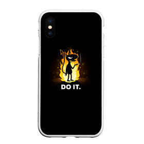 Чехол для iPhone XS Max матовый с принтом Disenchantment Do it в городе Новоалтайск, Силикон | Область печати: задняя сторона чехла, без боковых панелей | Тематика изображения на принте: bean | beer | disenchantment | elfo | futurama | luci | mattgroening | netflix | princess | simpsons | бин | люси | люци | мэтгроунинг | разочарование | симпсоны | элфо
