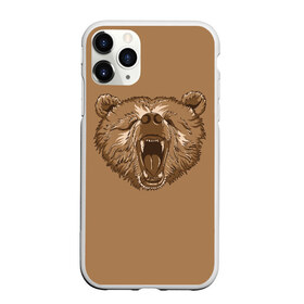 Чехол для iPhone 11 Pro Max матовый с принтом Бурый Медведь в городе Новоалтайск, Силикон |  | bear | bears | brown | russia | russian | бурый | коричневый | косматый | лапы | медведи | медведь | россия | русский | хвост | хищник