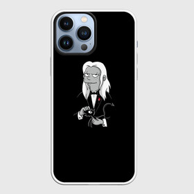 Чехол для iPhone 13 Pro Max с принтом Disenchantment. The Godfather в городе Новоалтайск,  |  | Тематика изображения на принте: bean | disenchantment | elfo | futurama | luci | mattgroening | netflix | princess | simpsons | бин | люси | люци | мэтгроунинг | разочарование | симпсоны | элфо
