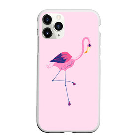 Чехол для iPhone 11 Pro матовый с принтом Фламинго в городе Новоалтайск, Силикон |  | bird | birds | fly | wing | wings | клюв | когти | крыло | крылышки | крылья | полет | птица | птицы | птичка | птички | фламинго