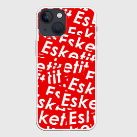 Чехол для iPhone 13 mini с принтом ESKETIT LIL PUMP в городе Новоалтайск,  |  | esketit | gucci gang | lil pump | pattern | гуччи ганг | лил памп