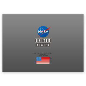 Поздравительная открытка с принтом РЮКЗАК NASA в городе Новоалтайск, 100% бумага | плотность бумаги 280 г/м2, матовая, на обратной стороне линовка и место для марки
 | galaxy | nasa | space | space company | star | астрономия | галактика | звезды | космическая компания | космос | наса | рюкзак nasa