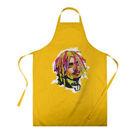 Фартук 3D Lil Pump: в городе Новоалтайск, 100% полиэстер | общий размер — 65 х 85 см, ширина нагрудника — 26 см, горловина — 53 см, длина завязок — 54 см, общий обхват в поясе — 173 см. Принт на завязках и на горловине наносится с двух сторон, на основной части фартука — только с внешней стороны | drumtick | elementary | esketit | esskeetit | gang | garcia | gazzy | gucci | guccigang | jetski | pump | rap | trap | usa | газзи | гарсия | лил | памп | рэп | сша | трап | эщкере