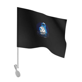 Флаг для автомобиля с принтом Cookie monster в городе Новоалтайск, 100% полиэстер | Размер: 30*21 см | cookie | cookiemonster | delicious | eat | monster | yummy | еда | куки | кукимонстр | монстр | печенье | сладости | улица | улицасезам