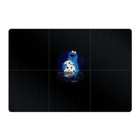 Магнитный плакат 3Х2 с принтом Cookie monster в городе Новоалтайск, Полимерный материал с магнитным слоем | 6 деталей размером 9*9 см | Тематика изображения на принте: cookie | cookiemonster | delicious | eat | monster | yummy | еда | куки | кукимонстр | монстр | печенье | сладости | улица | улицасезам