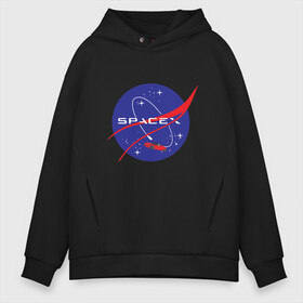 Мужское худи Oversize хлопок с принтом NASA Space в городе Новоалтайск, френч-терри — 70% хлопок, 30% полиэстер. Мягкий теплый начес внутри —100% хлопок | боковые карманы, эластичные манжеты и нижняя кромка, капюшон на магнитной кнопке | alien | earth | express | futurama | galaxy | moon | nasa | planet | space | star | ufo | world | астронавт | вселенная | гагарин | галактика | звезда | звезды | земля | ино | космонавт | космос | луна | мир | наса | небо | нло | планета | полёт