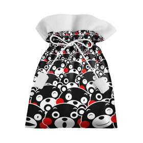 Подарочный 3D мешок с принтом KUMAMON в городе Новоалтайск, 100% полиэстер | Размер: 29*39 см | Тематика изображения на принте: bear | japanese | kumamon | kumamoto | аниме | игрушка | кумамон | кумамото сапурайдзу | медведь | мишка | персонаж | талисман | япония