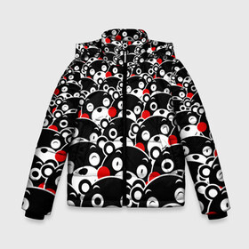 Зимняя куртка для мальчиков 3D с принтом KUMAMON в городе Новоалтайск, ткань верха — 100% полиэстер; подклад — 100% полиэстер, утеплитель — 100% полиэстер | длина ниже бедра, удлиненная спинка, воротник стойка и отстегивающийся капюшон. Есть боковые карманы с листочкой на кнопках, утяжки по низу изделия и внутренний карман на молнии. 

Предусмотрены светоотражающий принт на спинке, радужный светоотражающий элемент на пуллере молнии и на резинке для утяжки | Тематика изображения на принте: bear | japanese | kumamon | kumamoto | аниме | игрушка | кумамон | кумамото сапурайдзу | медведь | мишка | персонаж | талисман | япония