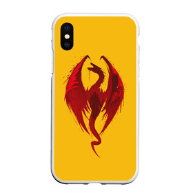 Чехол для iPhone XS Max матовый с принтом Красный Дракон в городе Новоалтайск, Силикон | Область печати: задняя сторона чехла, без боковых панелей | age | dragon | dragons | knight | knights | middle | red | viking | vikings | век | века | викинг | викинги | дракон | дракона | драконы | как | красный | приручить | рыцари | рыцарь | средние | средний