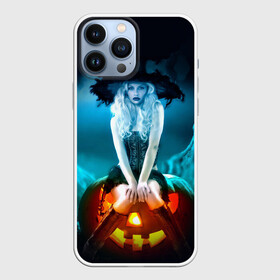 Чехол для iPhone 13 Pro Max с принтом Ведьма в городе Новоалтайск,  |  | аниме | ведьма | девушка | зомби | ирландия | кладбище | колдун | кости | кошки | летучие | луна | мертвец | мёртвые | монстры | мыши | ночь | оборотни | пауки | паутина | подарок | праздник | свет | свечи