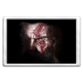 Магнит 45*70 с принтом God of War в городе Новоалтайск, Пластик | Размер: 78*52 мм; Размер печати: 70*45 | god | god of war | kratos | war | бог | бог войны | война | пиратs
