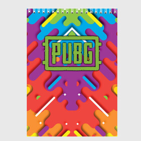 Скетчбук с принтом PUBG Rainbow в городе Новоалтайск, 100% бумага
 | 48 листов, плотность листов — 100 г/м2, плотность картонной обложки — 250 г/м2. Листы скреплены сверху удобной пружинной спиралью | battle | battlegrounds | chicken | dinner | playerunknown’s | royale | winner | битва | королевская