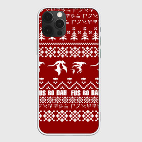 Чехол для iPhone 12 Pro Max с принтом TES НОВОГОДНИЙ в городе Новоалтайск, Силикон |  | christmas | dovahkiin | dragonborn | fus ro dah | rpg | skyrim | snow | tes | the elder scrolls | winter | winter is coming | докавин | зима близко | новогодний | новый год | рпг | снег
