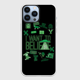 Чехол для iPhone 13 Pro Max с принтом I Want To Believe в городе Новоалтайск,  |  | Тематика изображения на принте: alien | dana | files | fox | government | mulder | scully | theory | x files | xfiles | дана | заговора | инопланетяне | истина | малдер | материалы | правительство | пришельцы | рядом | секретные | скалли | теория | фокс