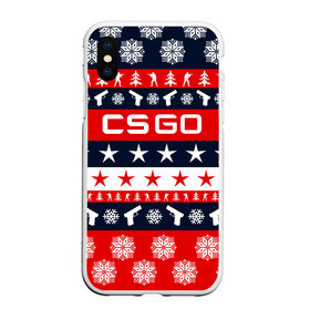 Чехол для iPhone XS Max матовый с принтом CS GO НОВОГОДНИЙ в городе Новоалтайск, Силикон | Область печати: задняя сторона чехла, без боковых панелей | Тематика изображения на принте: action | astralis | awp | christmas | counter strike | cs go | cs go global offensive | cybersport | faze clan | game | gamer | hyper beast | shooter | skin | snow | team liquid | winter | winter is coming | зима близко | киберспорт | новогодни