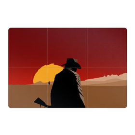 Магнитный плакат 3Х2 с принтом Red Dead Redemption 2 в городе Новоалтайск, Полимерный материал с магнитным слоем | 6 деталей размером 9*9 см | Тематика изображения на принте: dead | gamer | john | marston | rdr | red | redemption | rockstar | shooter | western | вестерн | джон | марстон | шутер