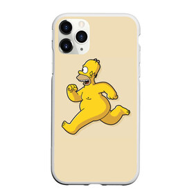 Чехол для iPhone 11 Pro матовый с принтом Гомер на Пробежке в городе Новоалтайск, Силикон |  | bart | comedy | familt | homer | lisa | maggie | marge | mult | series | simpson | simpsons | springfield | барт | гомер | комедия | лиза | мардж | мэгги | прикол | приколы | семья | сериал | симпсон | симпсоны | спрингфилд