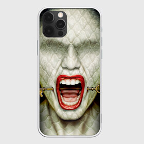 Чехол для iPhone 12 Pro Max с принтом American Horror Story в городе Новоалтайск, Силикон |  | ahs | american horror story | hotel | американская история ужасов | губы | ключ | лицо