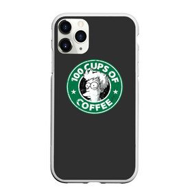 Чехол для iPhone 11 Pro Max матовый с принтом 100 cups of coffee в городе Новоалтайск, Силикон |  | Тематика изображения на принте: coffee | express | fry | futurama | future | leela | philip | planet | turanga | zoidberg | бендер | будущее | джей | зойдберг | кофе | лила | родригес | сгибальщик | туранга | филип | фрай | футурама