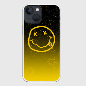 Чехол для iPhone 13 mini с принтом NIRVANA SPACE в городе Новоалтайск,  |  | music | nirvana | rock | группа | курт кобейн | музыка | нирвана | рок