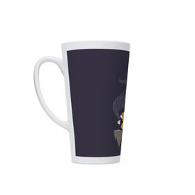 Кружка Латте с принтом Coffee Fox в городе Новоалтайск, Белая керамика | Объем 480 мл; Высота 150 мм; Диаметр 90 мм | Тематика изображения на принте: coffee | cute | fox | foxes | ginger | tail | забавная | кофе | кофеёк | кофеёчек | лис | лиса | лисица | лисицы | лисичка | лисички | лисы | милая | рыжая | рыжие | смешная | фыр | хвост | хвосты