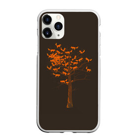 Чехол для iPhone 11 Pro матовый с принтом Дерево Лисиц в городе Новоалтайск, Силикон |  | cute | fox | foxes | ginger | tail | tree | trees | дерево | деревья | забавная | лис | лиса | лисица | лисицы | лисичка | лисички | лисы | милая | рыжая | рыжие | смешная | фыр | хвост | хвосты
