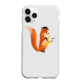 Чехол для iPhone 11 Pro матовый с принтом Джаз Лис в городе Новоалтайск, Силикон |  | cute | fox | foxes | ginger | jazz | tail | trumpet | джаз | джазмен | забавная | лис | лиса | лисица | лисицы | лисичка | лисички | лисы | милая | рыжая | рыжие | саксофон | смешная | труба | фыр | хвост | хвосты