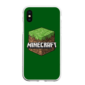 Чехол для iPhone XS Max матовый с принтом Minecraft в городе Новоалтайск, Силикон | Область печати: задняя сторона чехла, без боковых панелей | craft | creeper | enderman | mine | minecraft | miner | online | skeleton | sword | tnt | world | zombie | динамит | зомби | игра | игры | кирка | крипер | майнер | майнкрафт | меч | мир | онлайн | скелетон