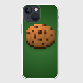Чехол для iPhone 13 mini с принтом Minecraft Печенька в городе Новоалтайск,  |  | cookies | craft | creeper | mine | minecraft | miner | online | skeleton | sword | tnt | world | zombie | зомби | игра | игры | кирка | крипер | майнер | майнкрафт | меч | мир | онлайн | печенье | печенька | скелетон
