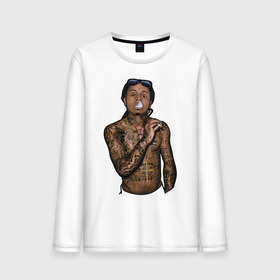 Мужской лонгслив хлопок с принтом Lil Wayne в городе Новоалтайск, 100% хлопок |  | hip hop | крест | музыка | наколки | очки | тёмный | хип хоп