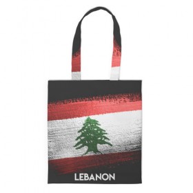 Сумка 3D повседневная с принтом LEBANON(Ливан) в городе Новоалтайск, 100% полиэстер | Плотность: 200 г/м2; Размер: 34×35 см; Высота лямок: 30 см | lebanon | urban | город | ливан | мир | путешествие | символика | страны | флаг