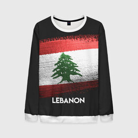Мужской свитшот 3D с принтом LEBANON(Ливан) в городе Новоалтайск, 100% полиэстер с мягким внутренним слоем | круглый вырез горловины, мягкая резинка на манжетах и поясе, свободная посадка по фигуре | Тематика изображения на принте: lebanon | urban | город | ливан | мир | путешествие | символика | страны | флаг