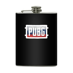 Фляга с принтом PUBG RUSSIA в городе Новоалтайск, металлический корпус | емкость 0,22 л, размер 125 х 94 мм. Виниловая наклейка запечатывается полностью | battle | battlegrounds | chicken | dinner | game | games | player | playerunknowns | pubg | royale | unknown | winner | битва | игра | игрок | игры | королевская | курица | обед | пабг | победитель | сковорода | сковородка